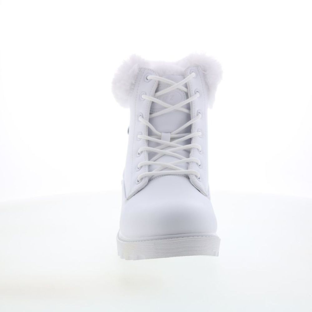 Lugz Womens Empire HI Fur White Boots (NWT) - Picture 3 of 7